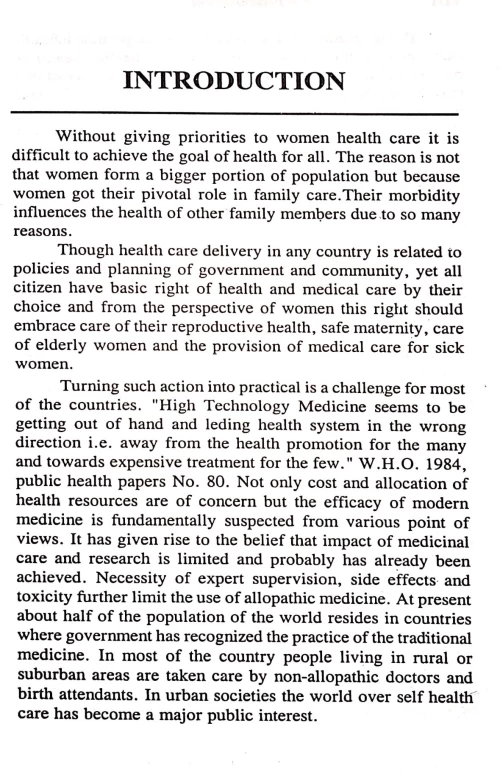 Women Health Care Through Ayurveda